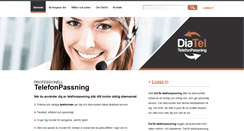 Desktop Screenshot of diatel.se