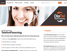 Tablet Screenshot of diatel.se